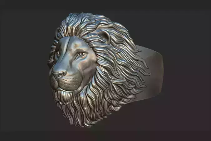lion ring