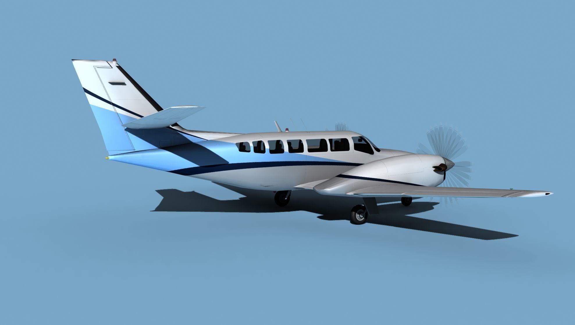 Cessna F406 Caravan II V11 3D model_4