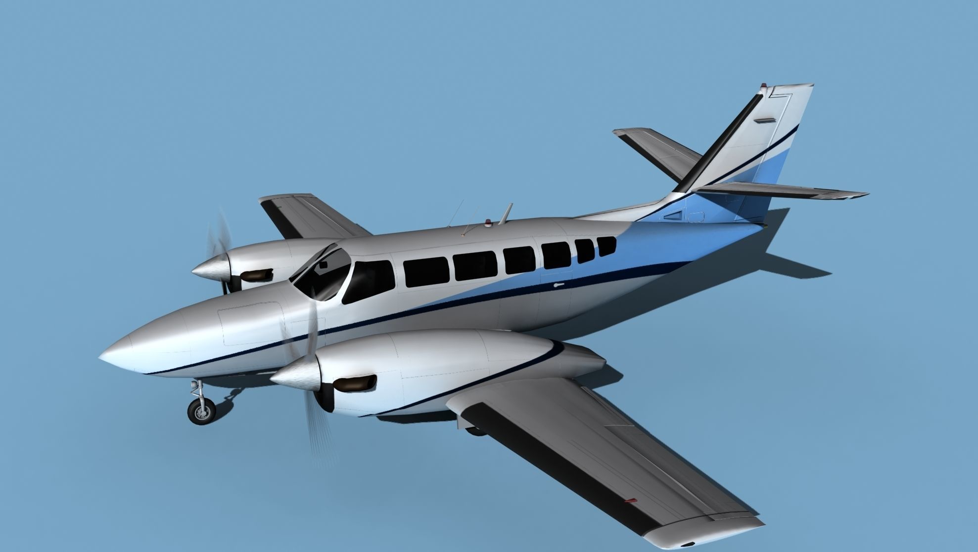 Cessna F406 Caravan II V11 3D model_9