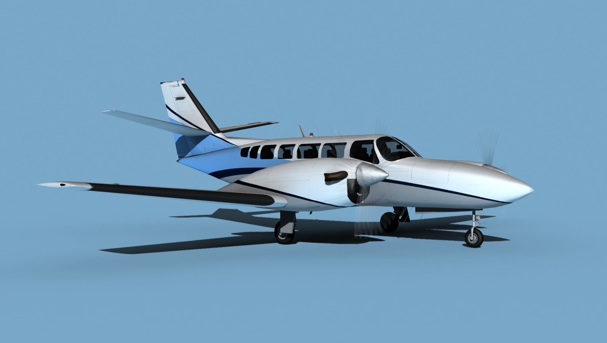 Cessna F406 Caravan II V11 3D model_2