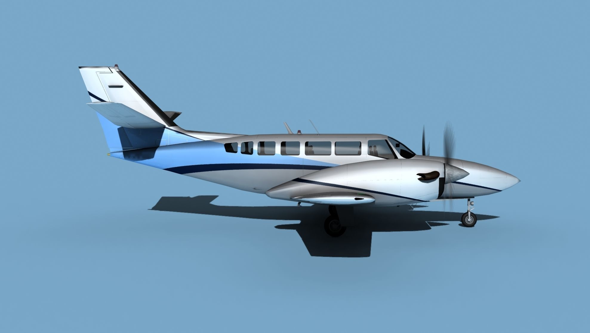 Cessna F406 Caravan II V11 3D model_3