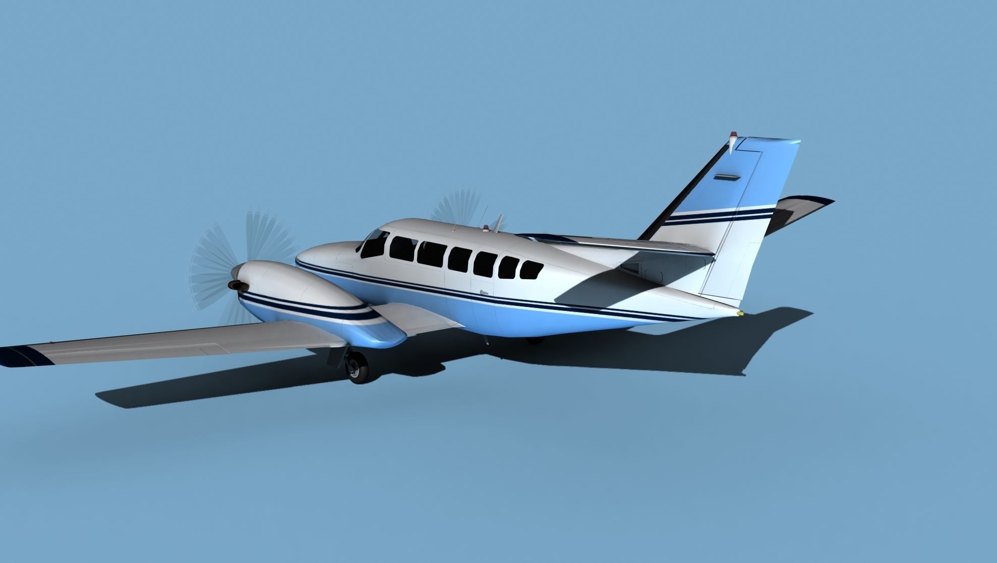 Cessna F406 Caravan II V12 3D model_7