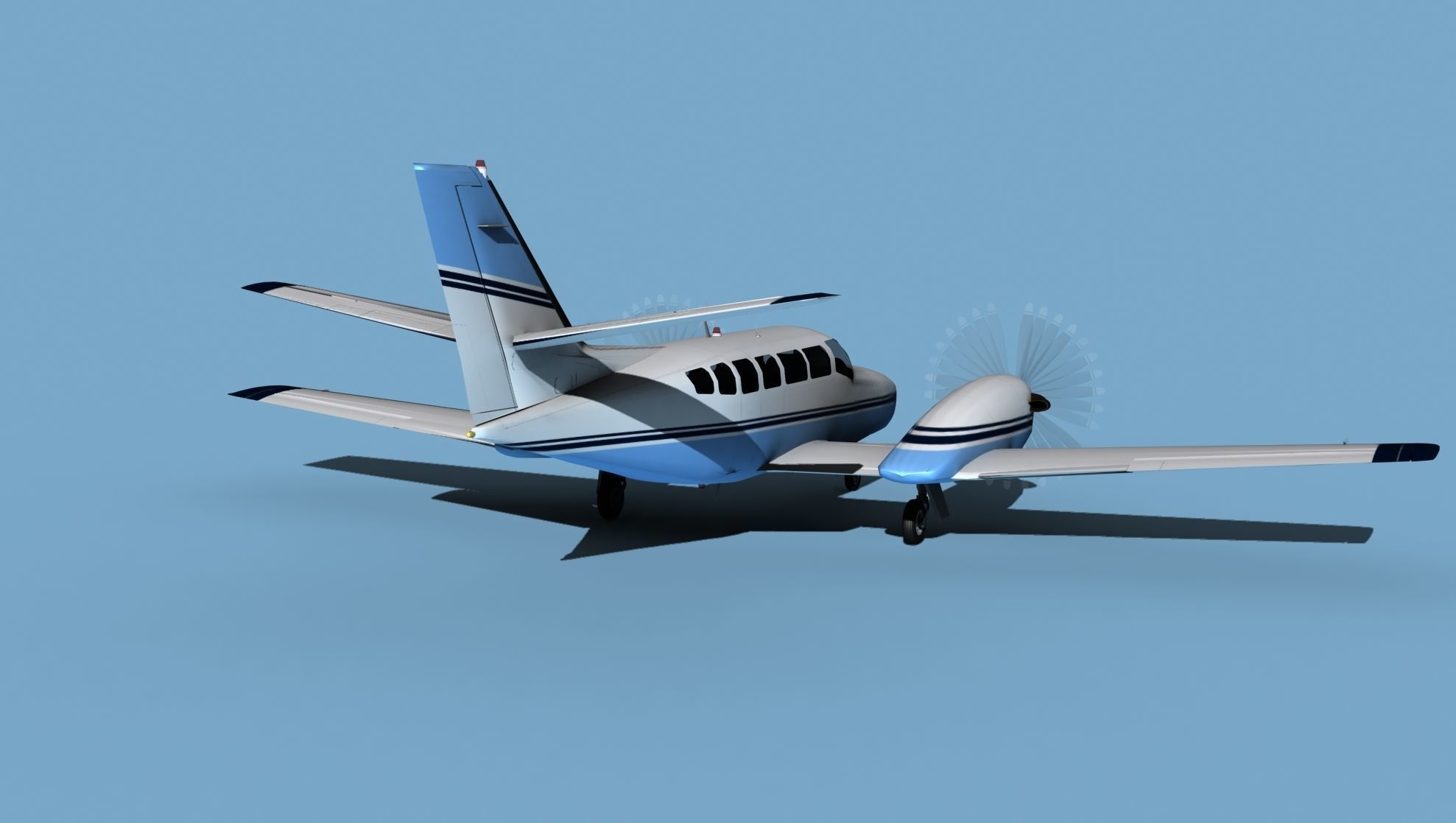 Cessna F406 Caravan II V12 3D model_5