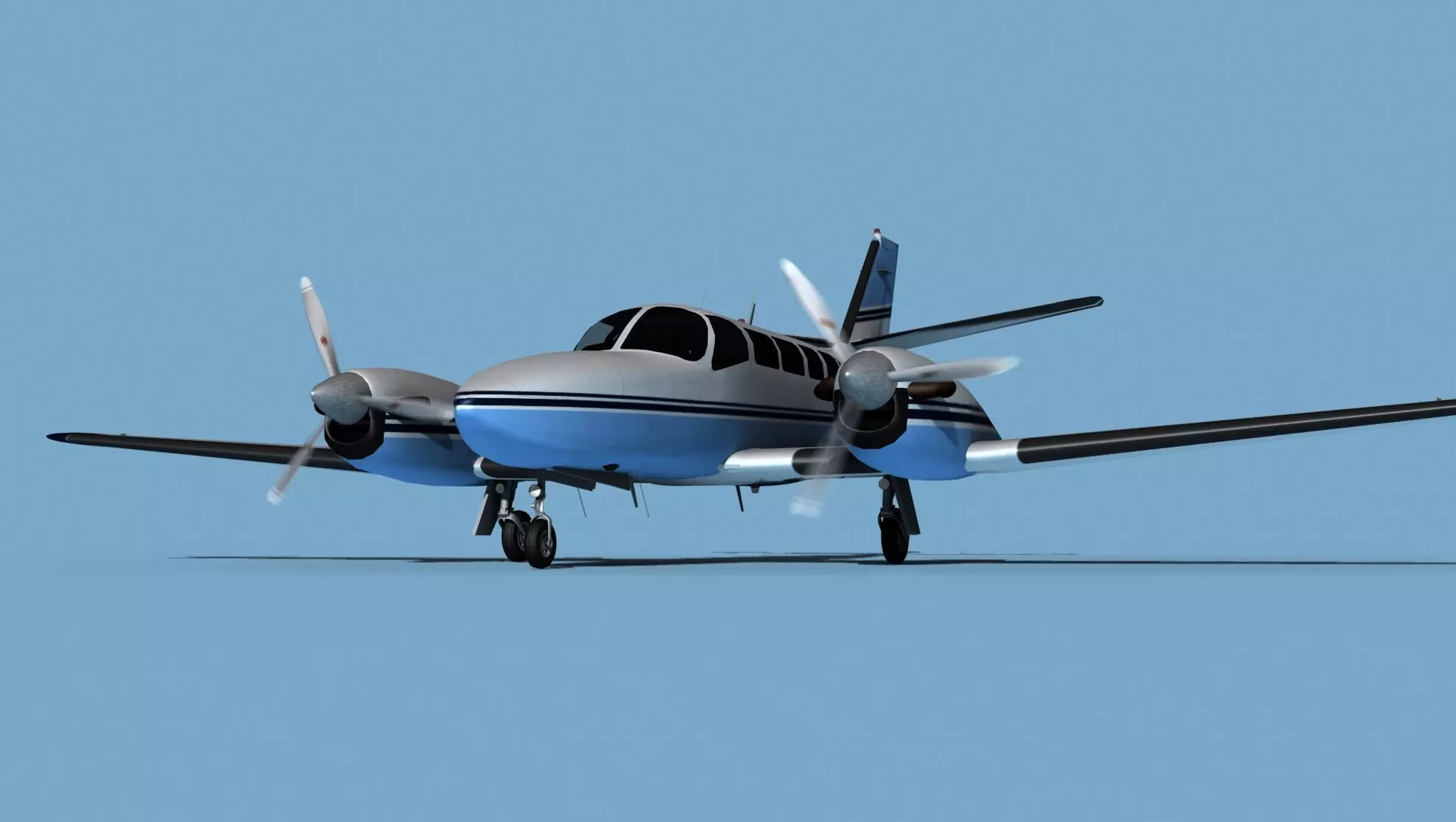 Cessna F406 Caravan II V12 3D model_0