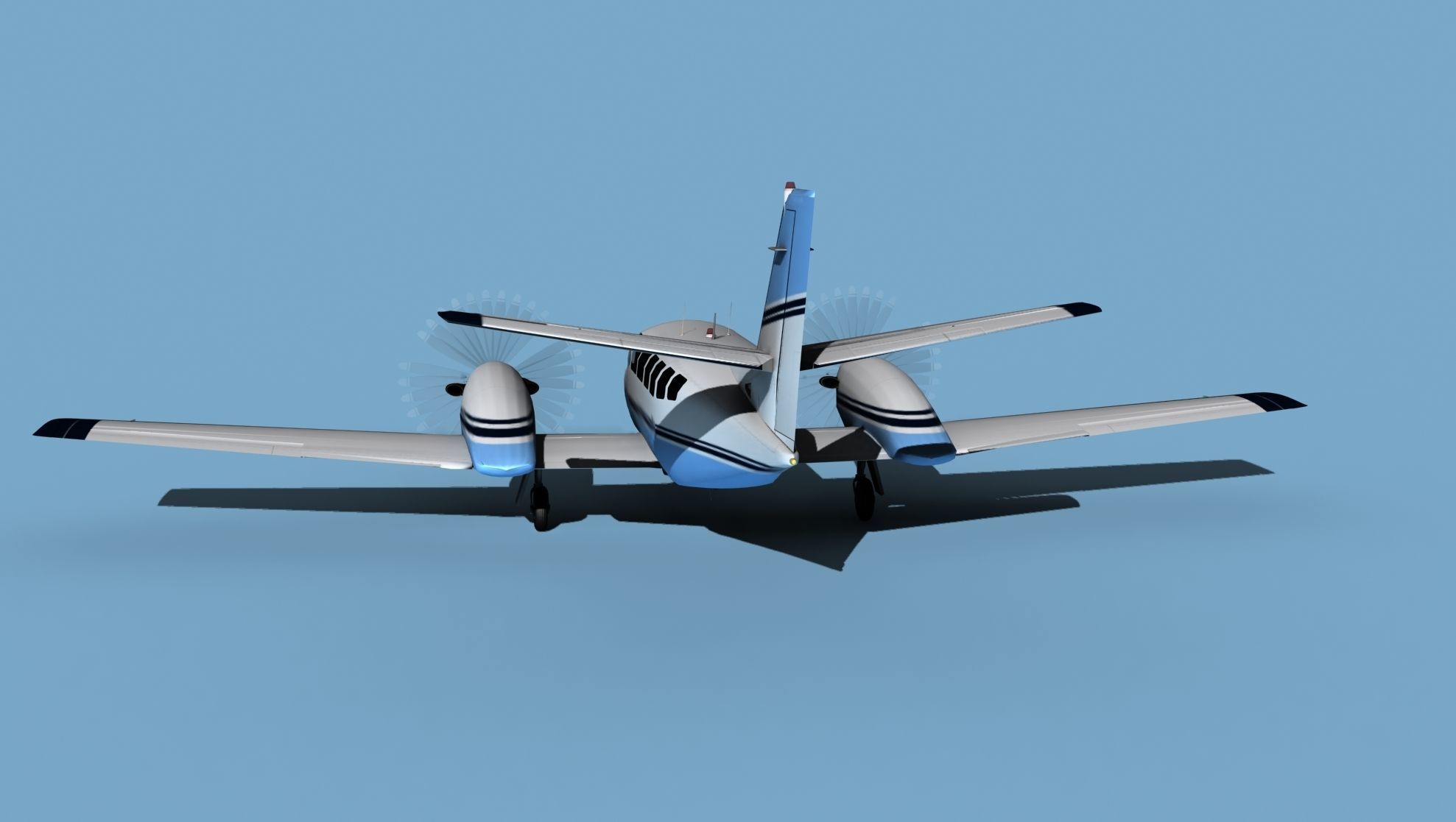Cessna F406 Caravan II V12 3D model_6