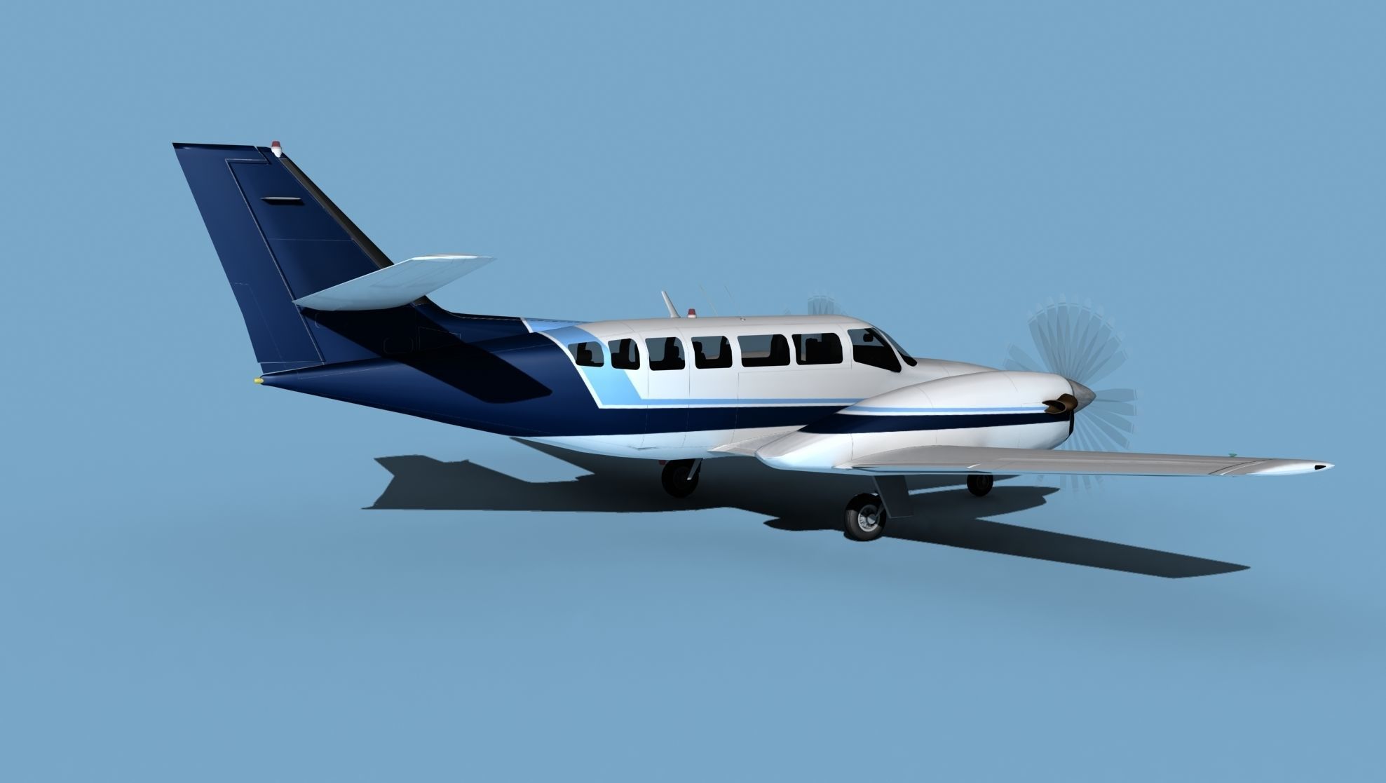 Cessna F406 Caravan II V13 3D model_4