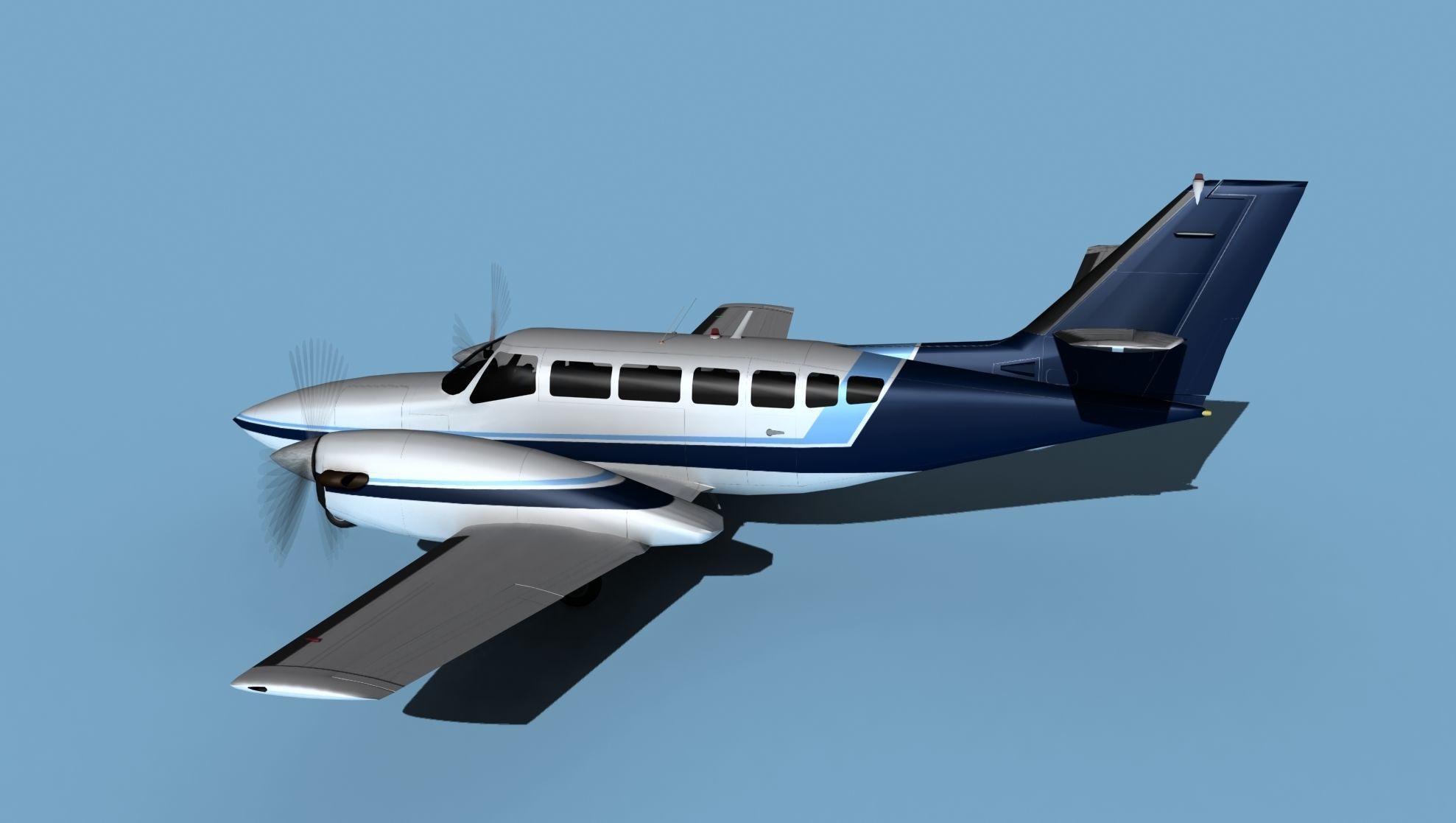 Cessna F406 Caravan II V13 3D model_8