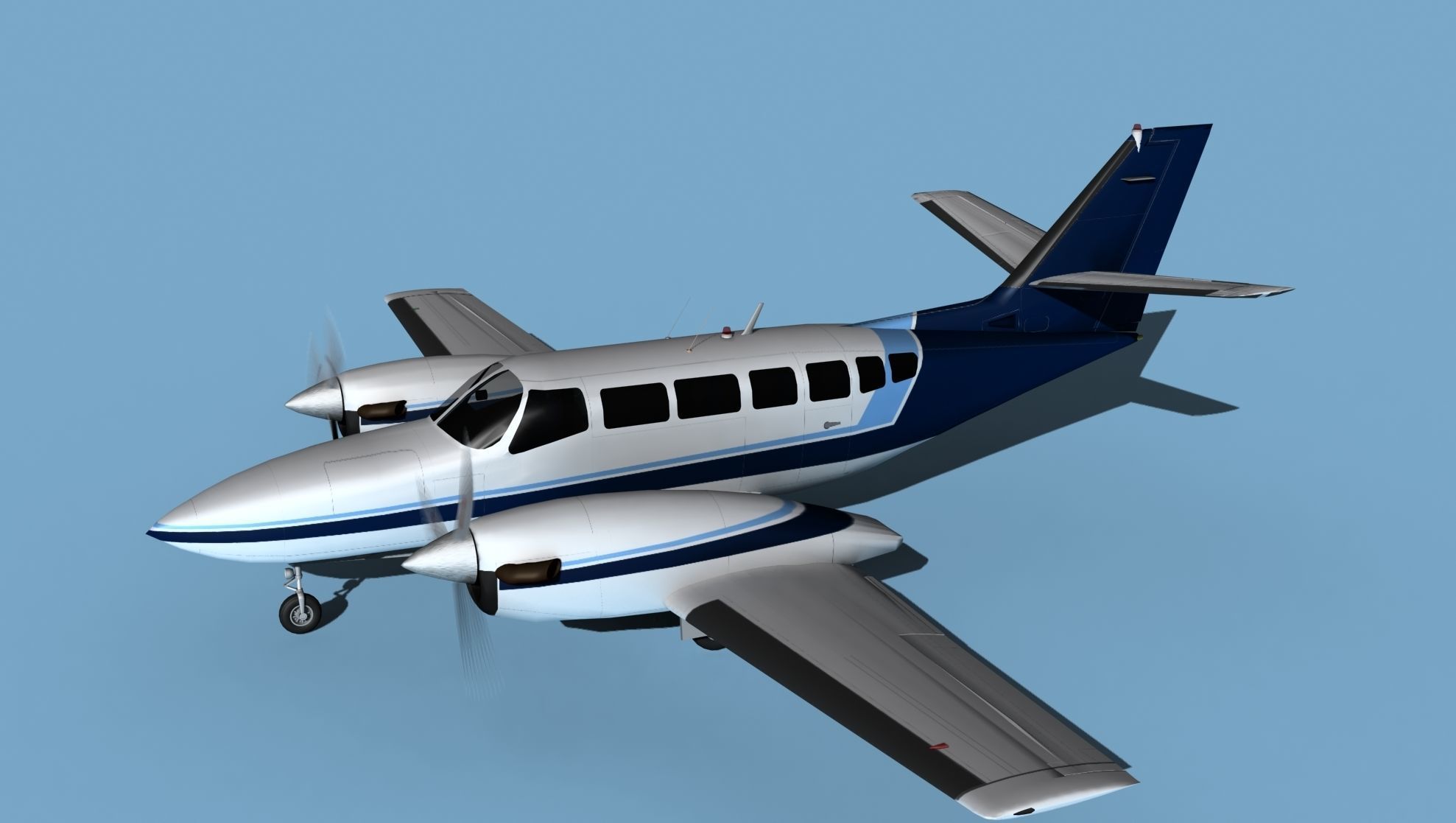 Cessna F406 Caravan II V13 3D model_9