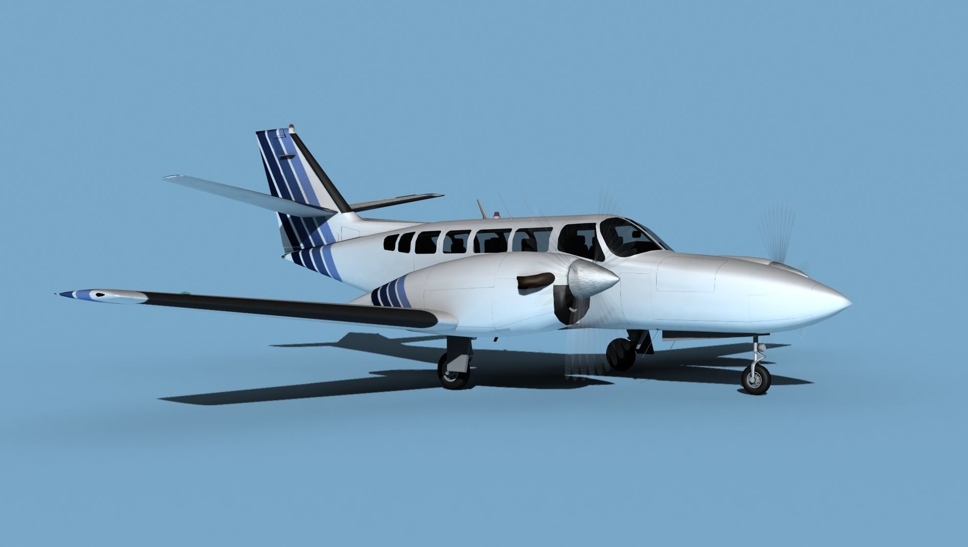 Cessna F406 Caravan II V15 3D model_2