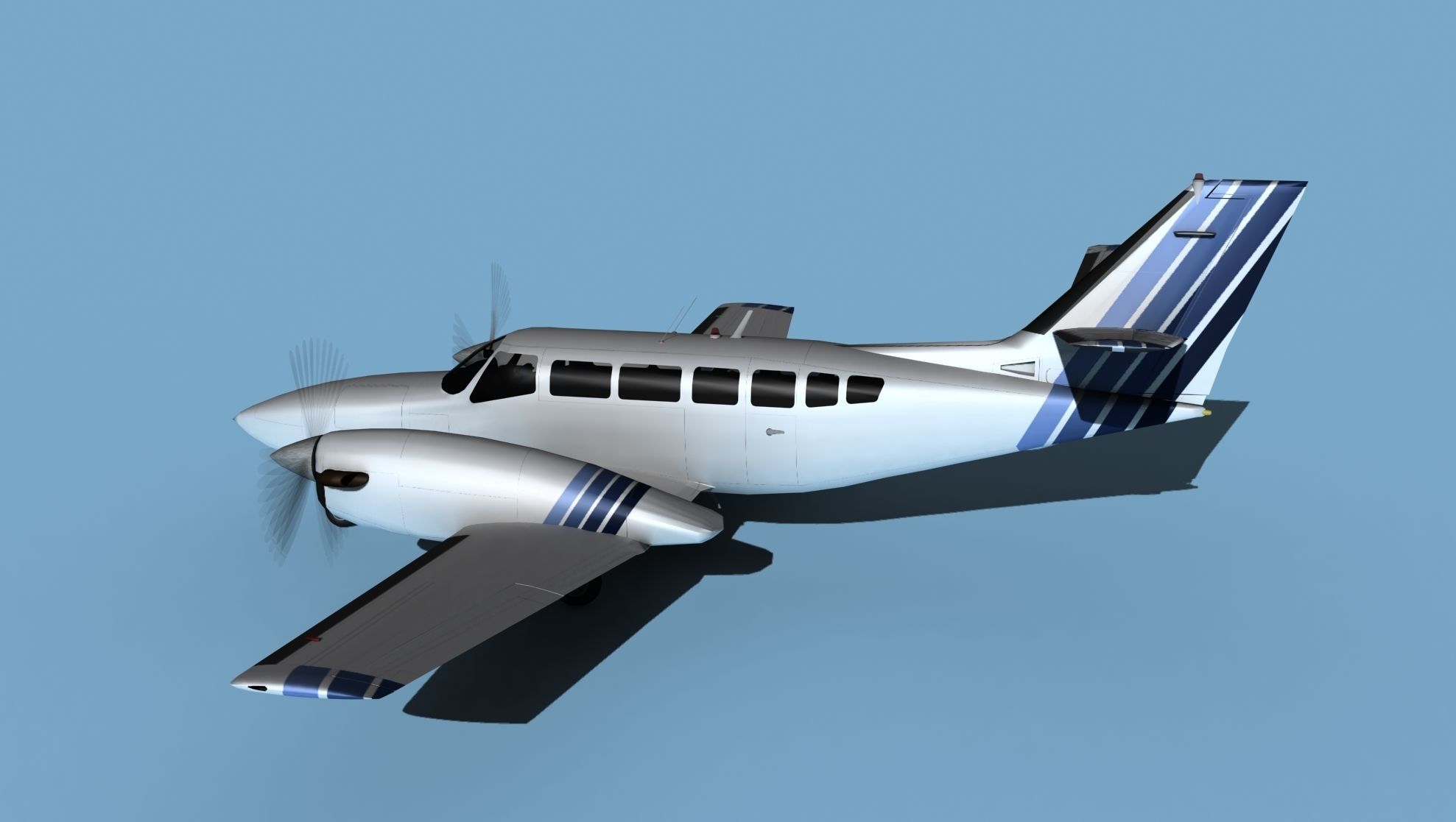 Cessna F406 Caravan II V15 3D model_8