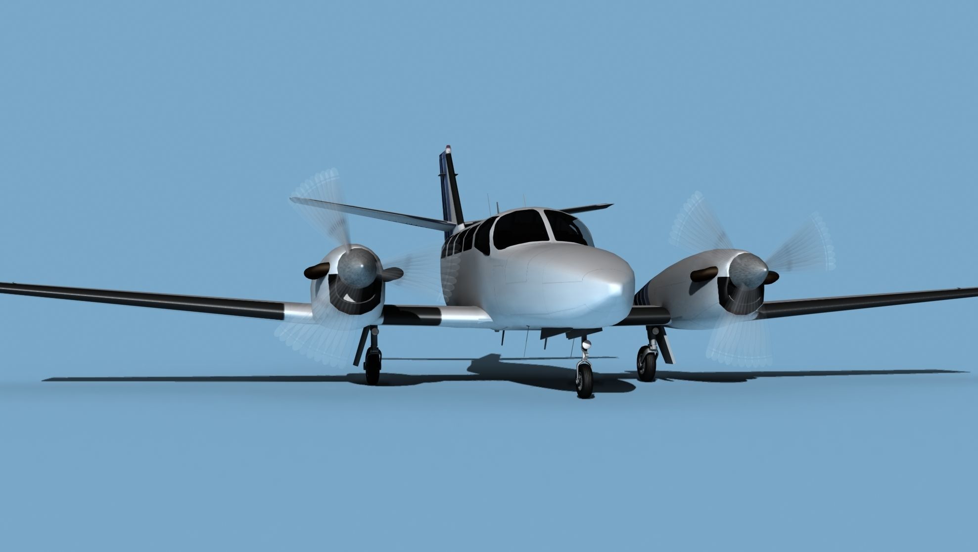 Cessna F406 Caravan II V15 3D model_1
