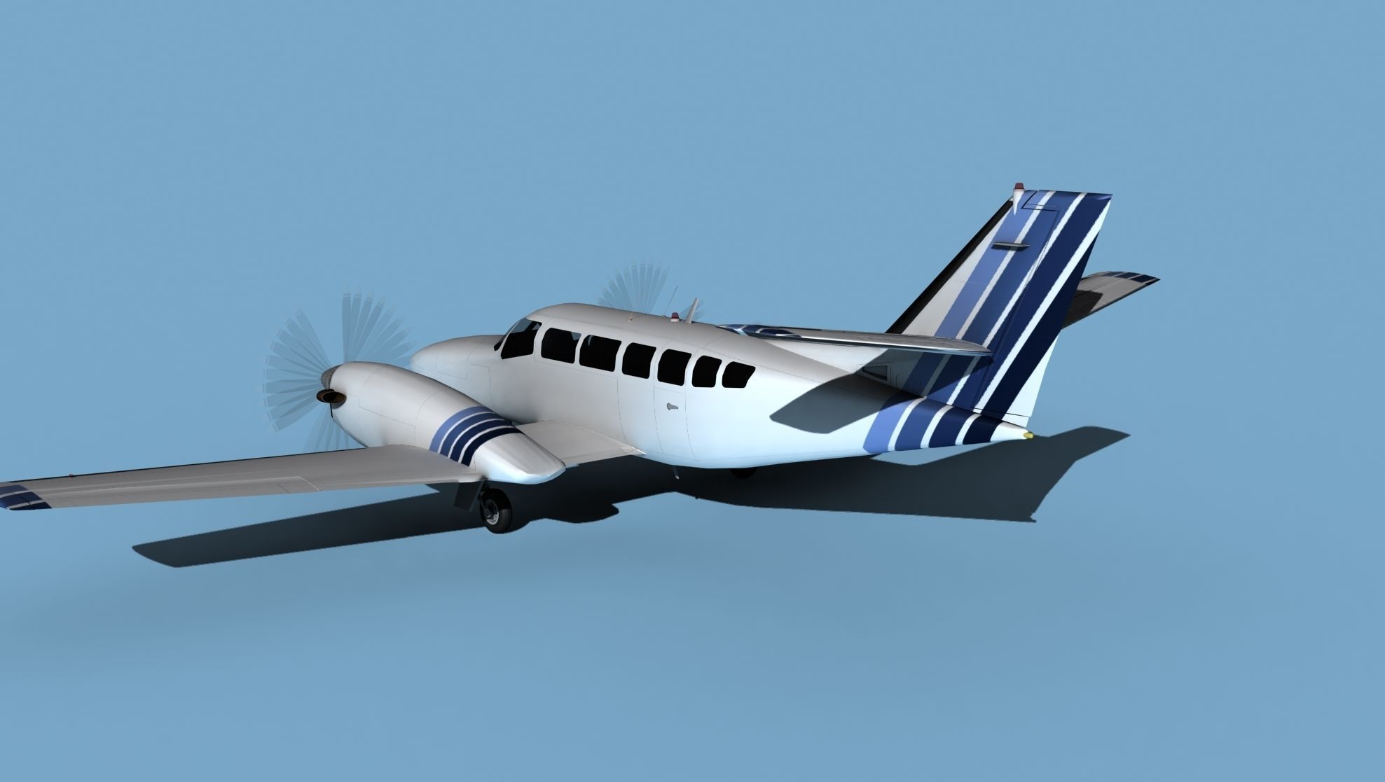 Cessna F406 Caravan II V15 3D model_7
