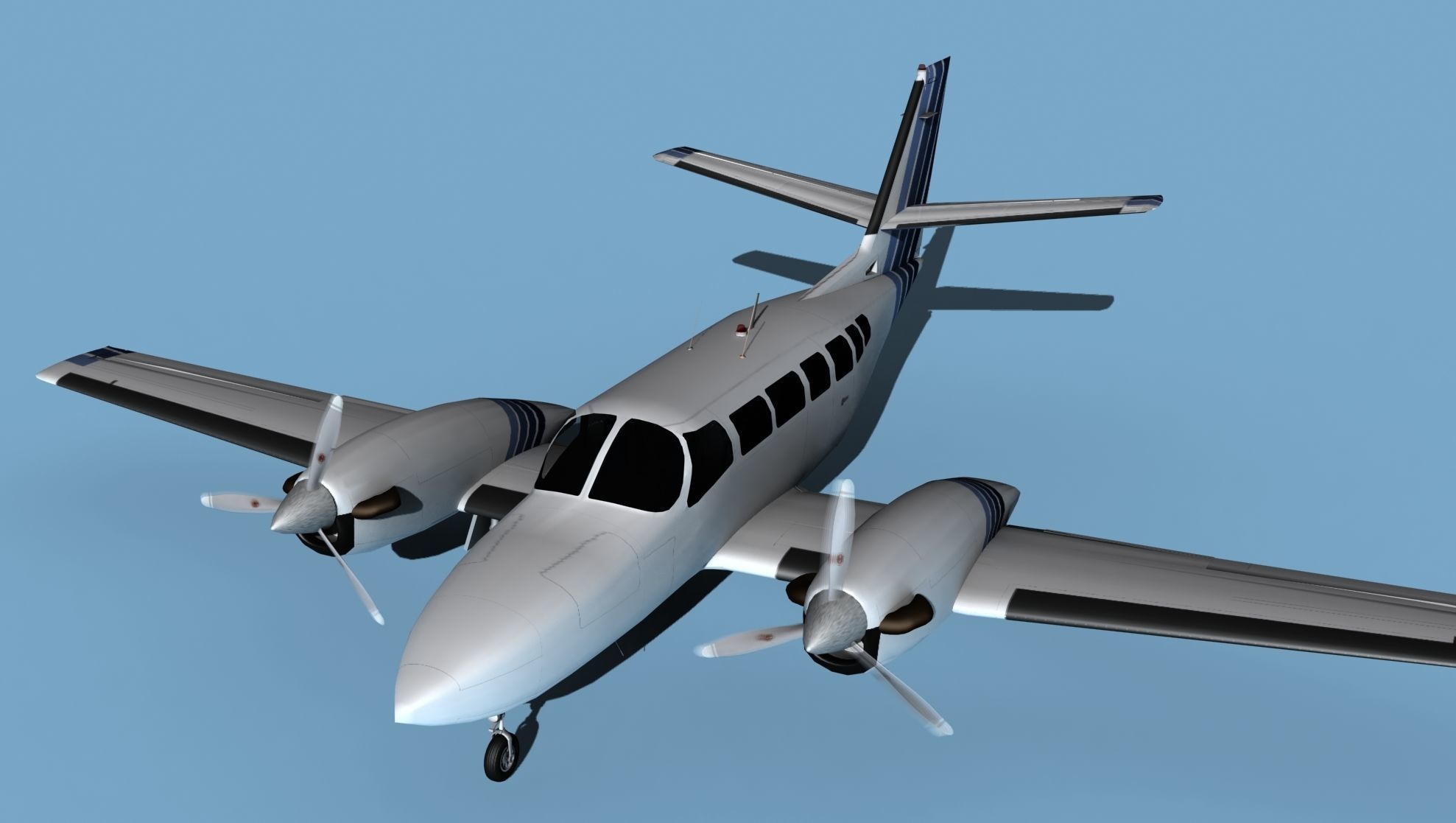 Cessna F406 Caravan II V15 3D model_10