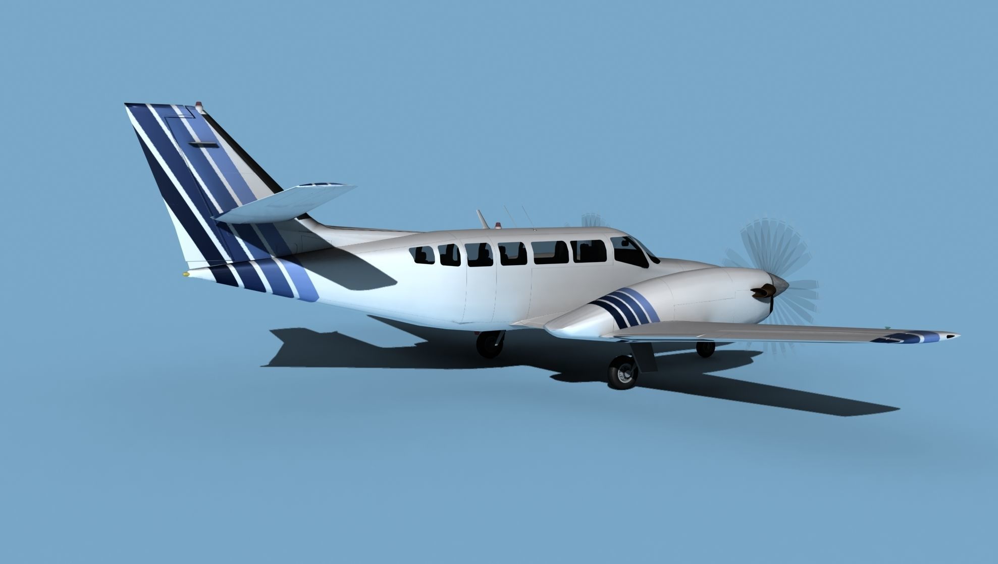 Cessna F406 Caravan II V15 3D model_4