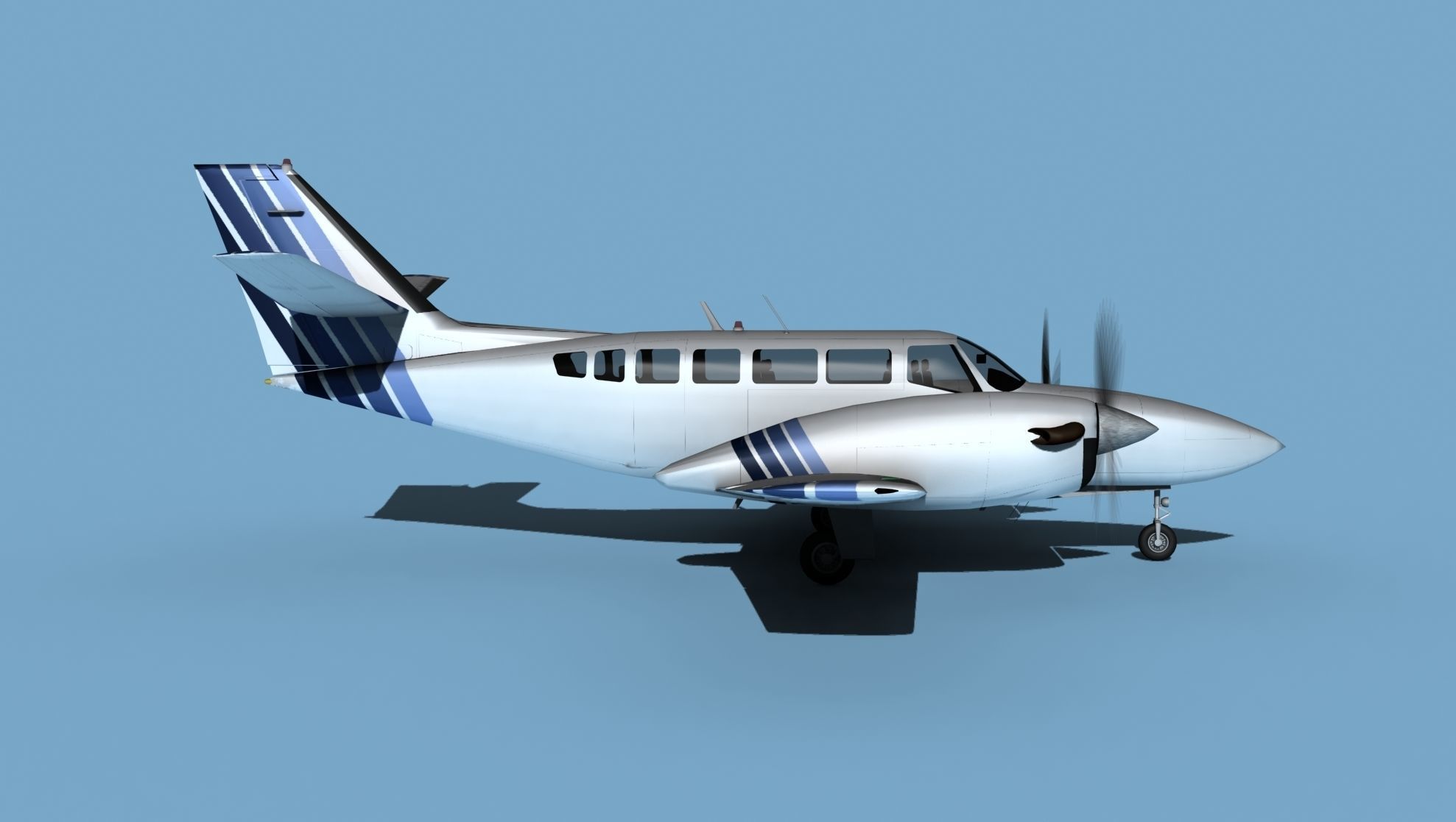 Cessna F406 Caravan II V15 3D model_3