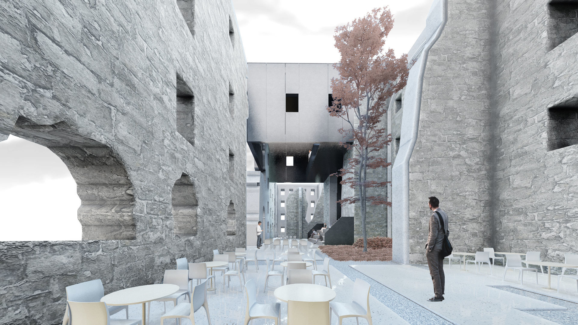 Haasberg Mansion Reconstruction - 3D print model 3D model_1