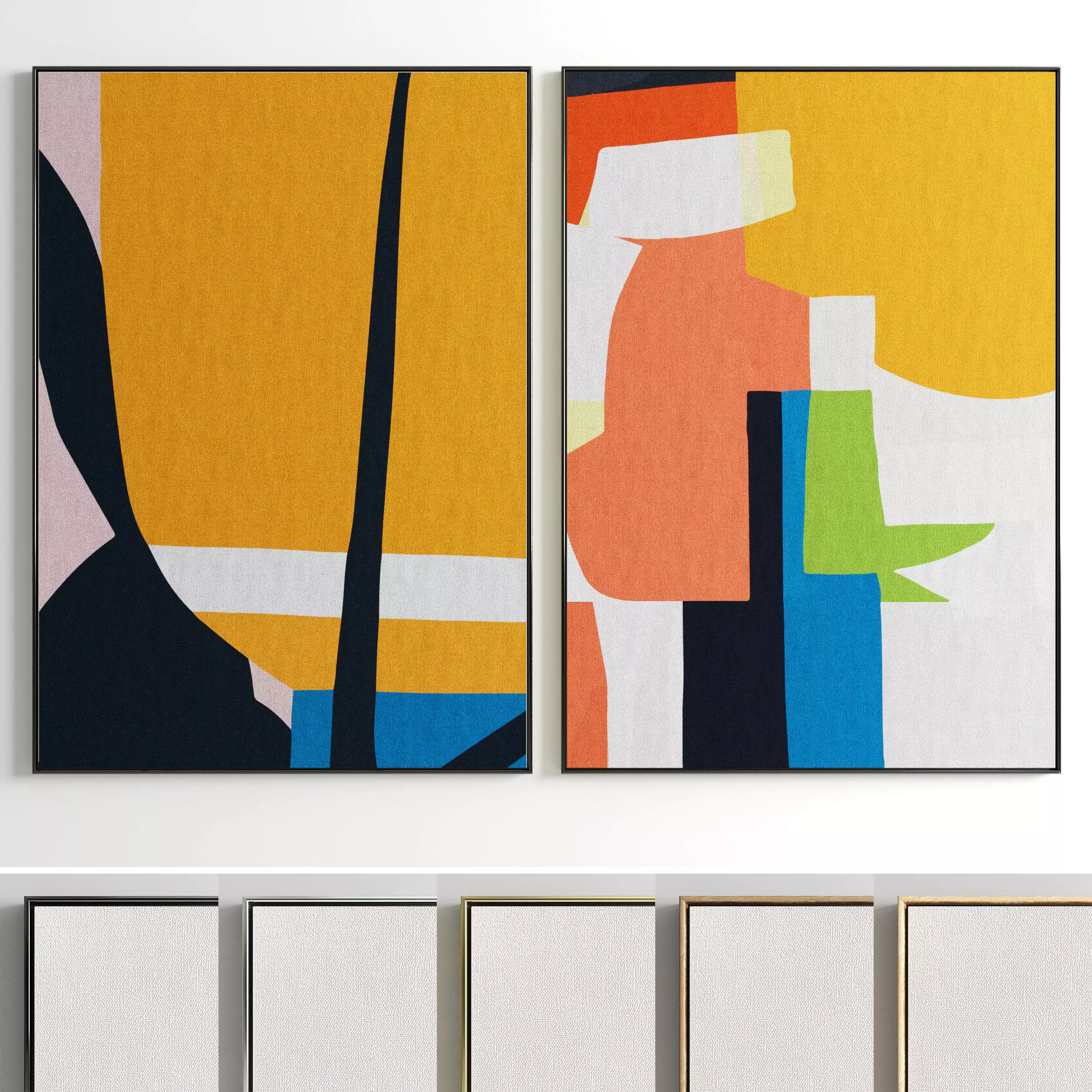 Photo Frame 240 Low-poly 3D model_0