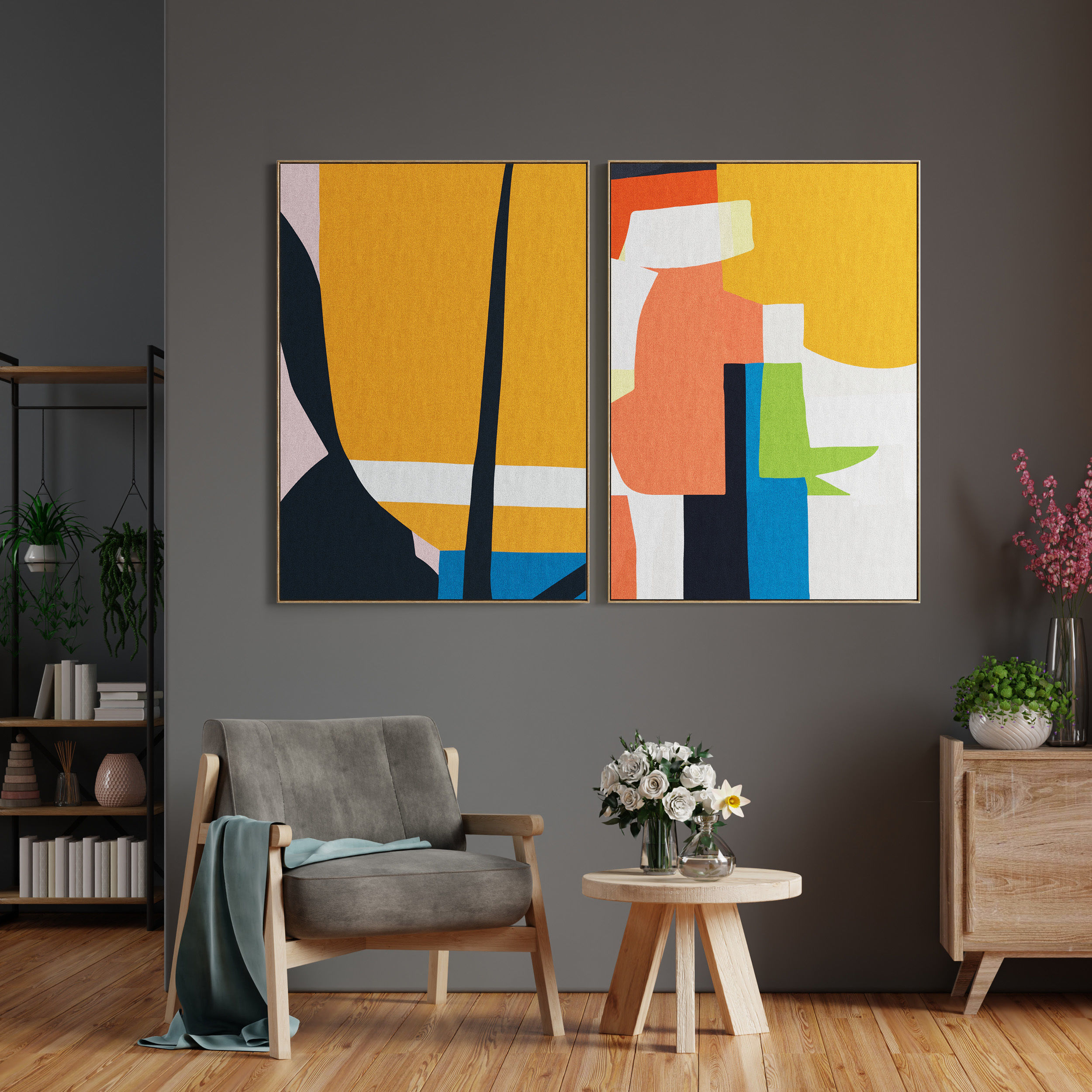 Photo Frame 240 Low-poly 3D model_3