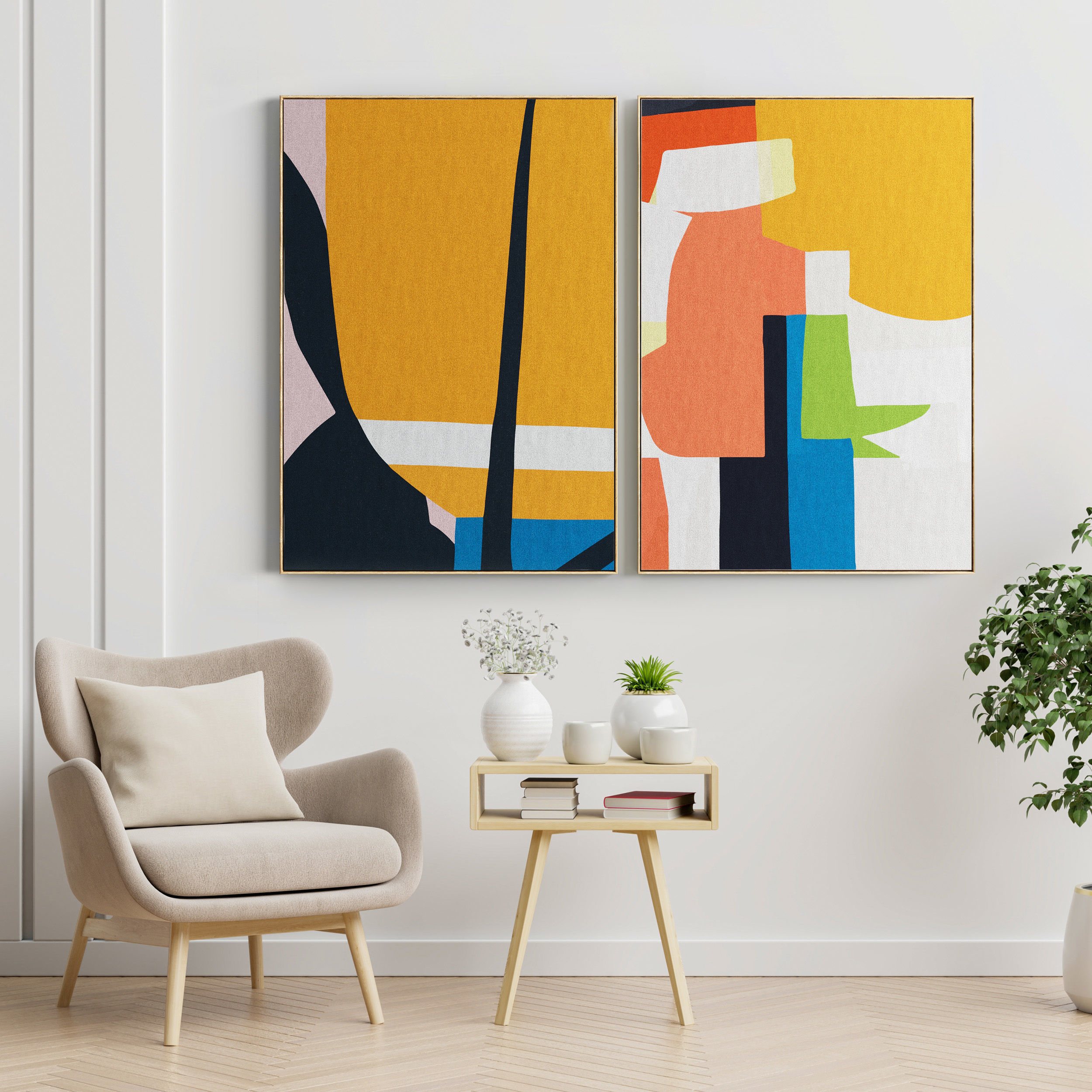 Photo Frame 240 Low-poly 3D model_1