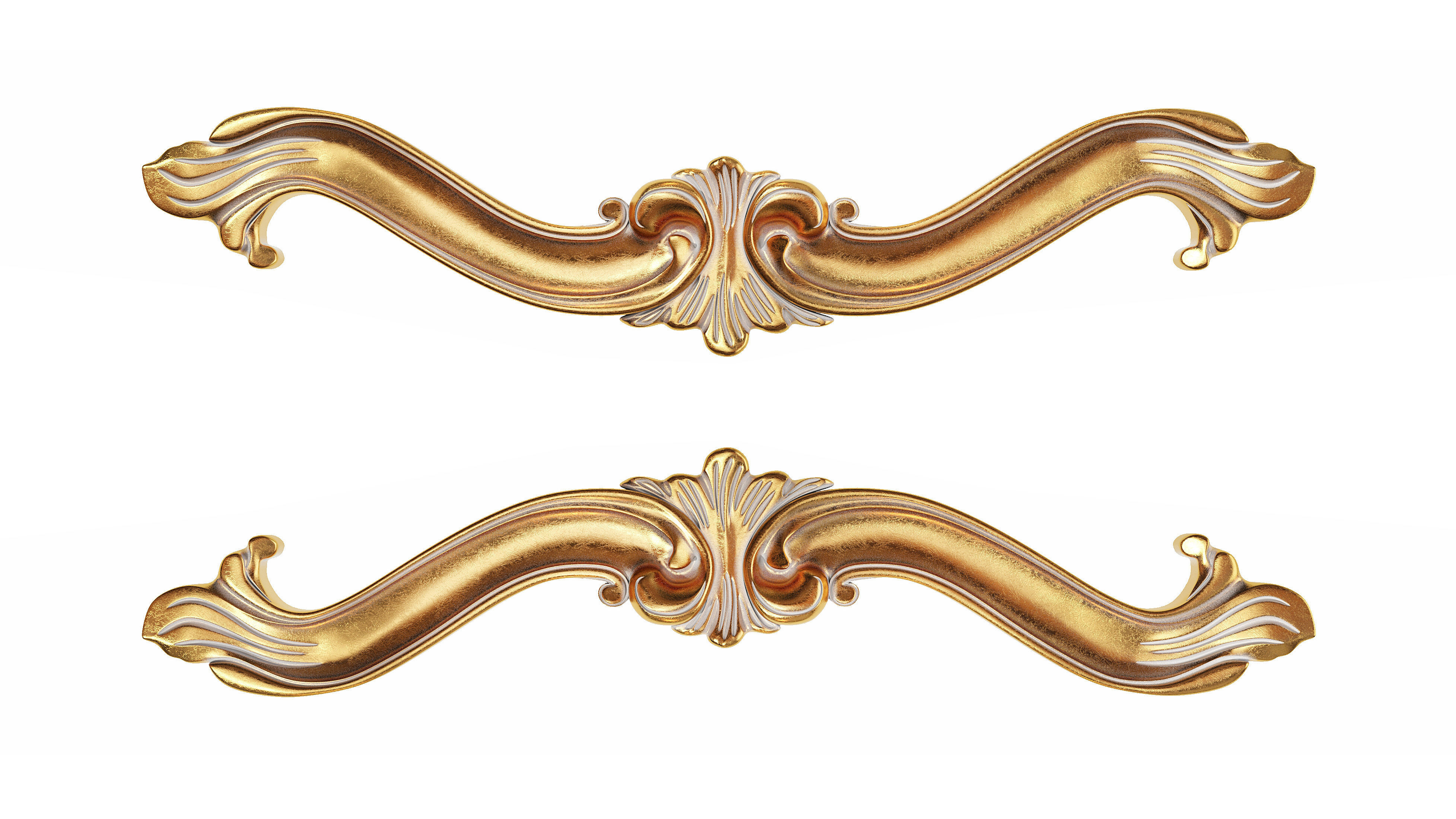 Classic carved 151 3D model_1