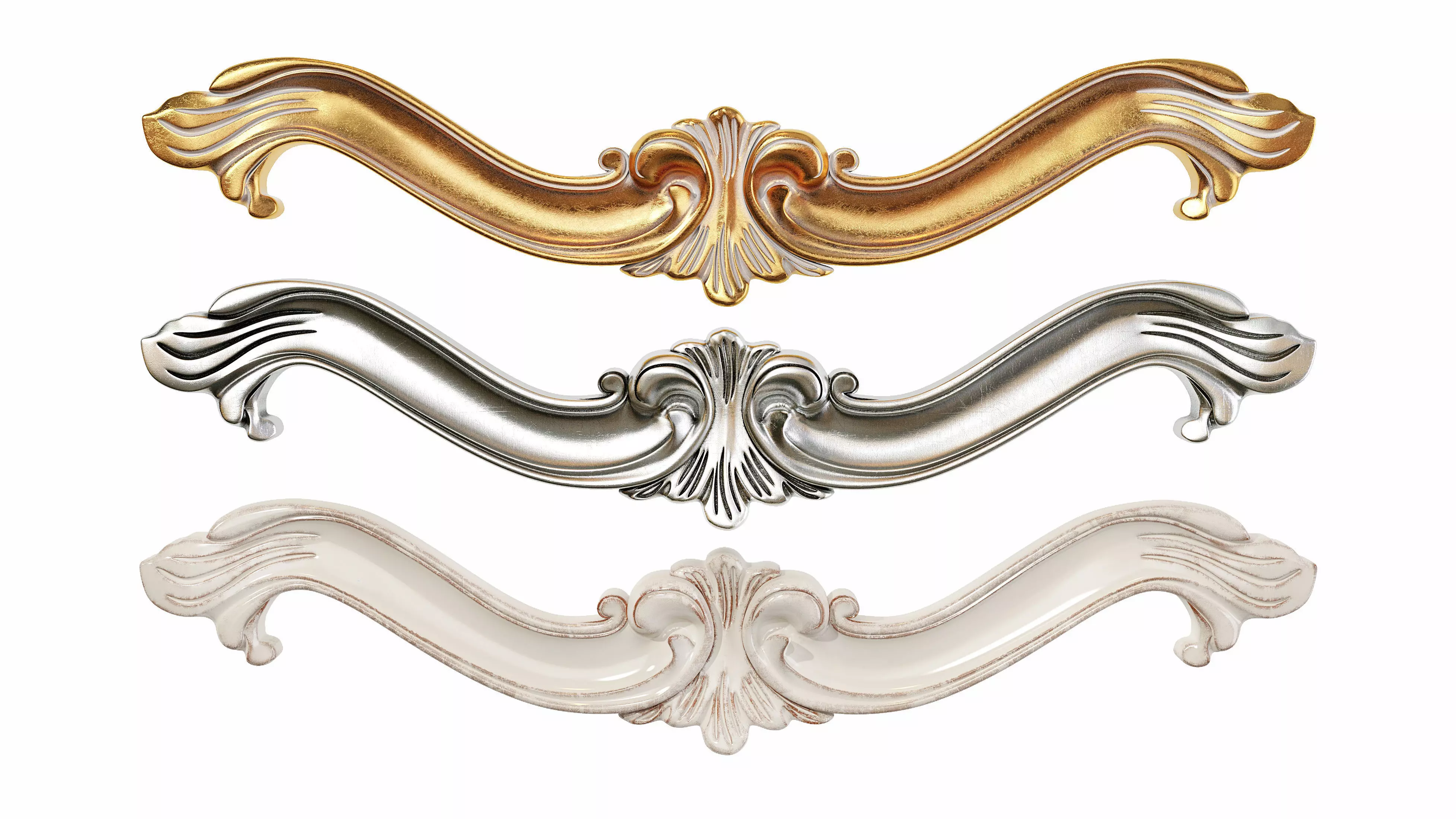 Classic carved 151 3D model_0