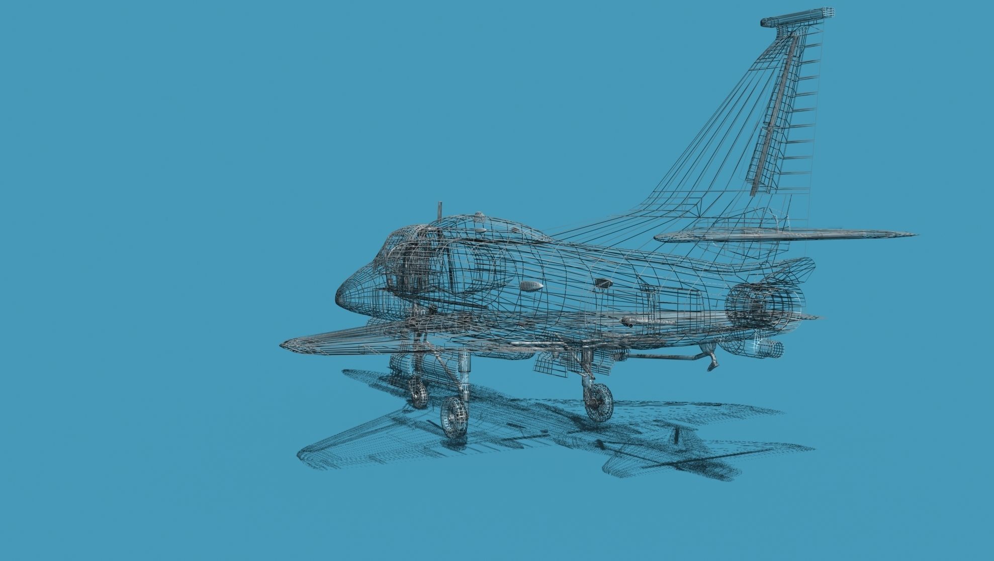 Douglas A-4M Skyhawk V03 USN 3D model_7