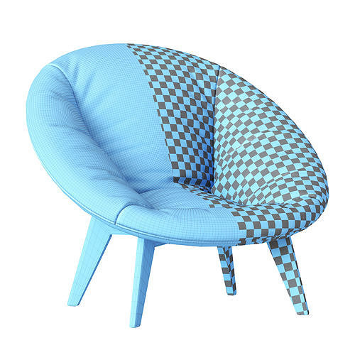 Armchair Vincent Sheppard 3D model 5