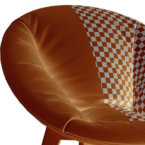 Armchair Vincent Sheppard 3D model 7
