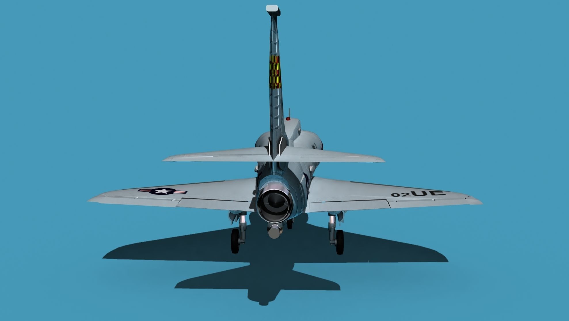 Douglas A-4M Skyhawk V04 USN 3D model_18