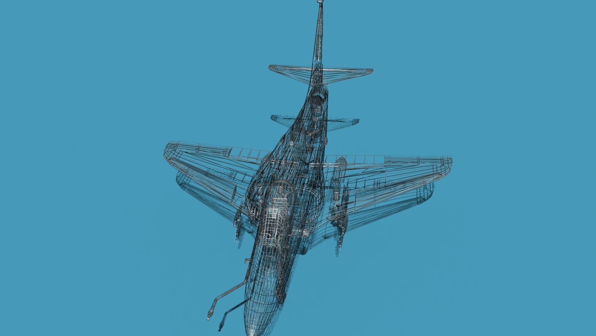 Douglas A-4M Skyhawk V04 USN 3D model_13