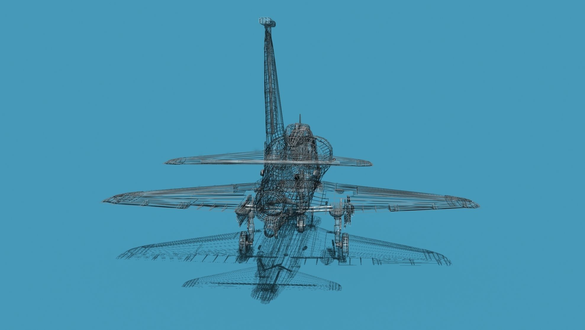 Douglas A-4M Skyhawk V04 USN 3D model_8