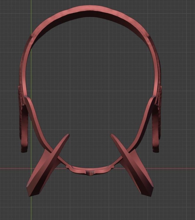 Loki Crown Helmet with Horns 3D print model_1