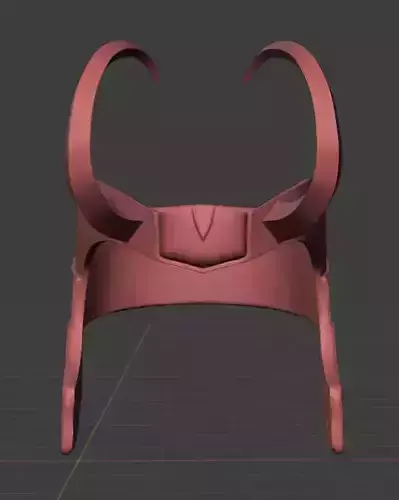 Loki Crown Helmet with Horns 3D print model