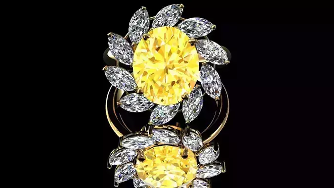 Flower ring