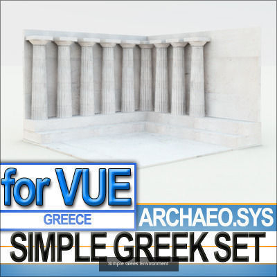 Ancient Greek Buildings 3D Model Collection_7