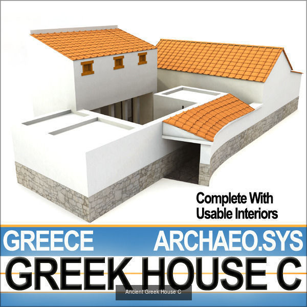 Ancient Greek Buildings 3D Model Collection_4