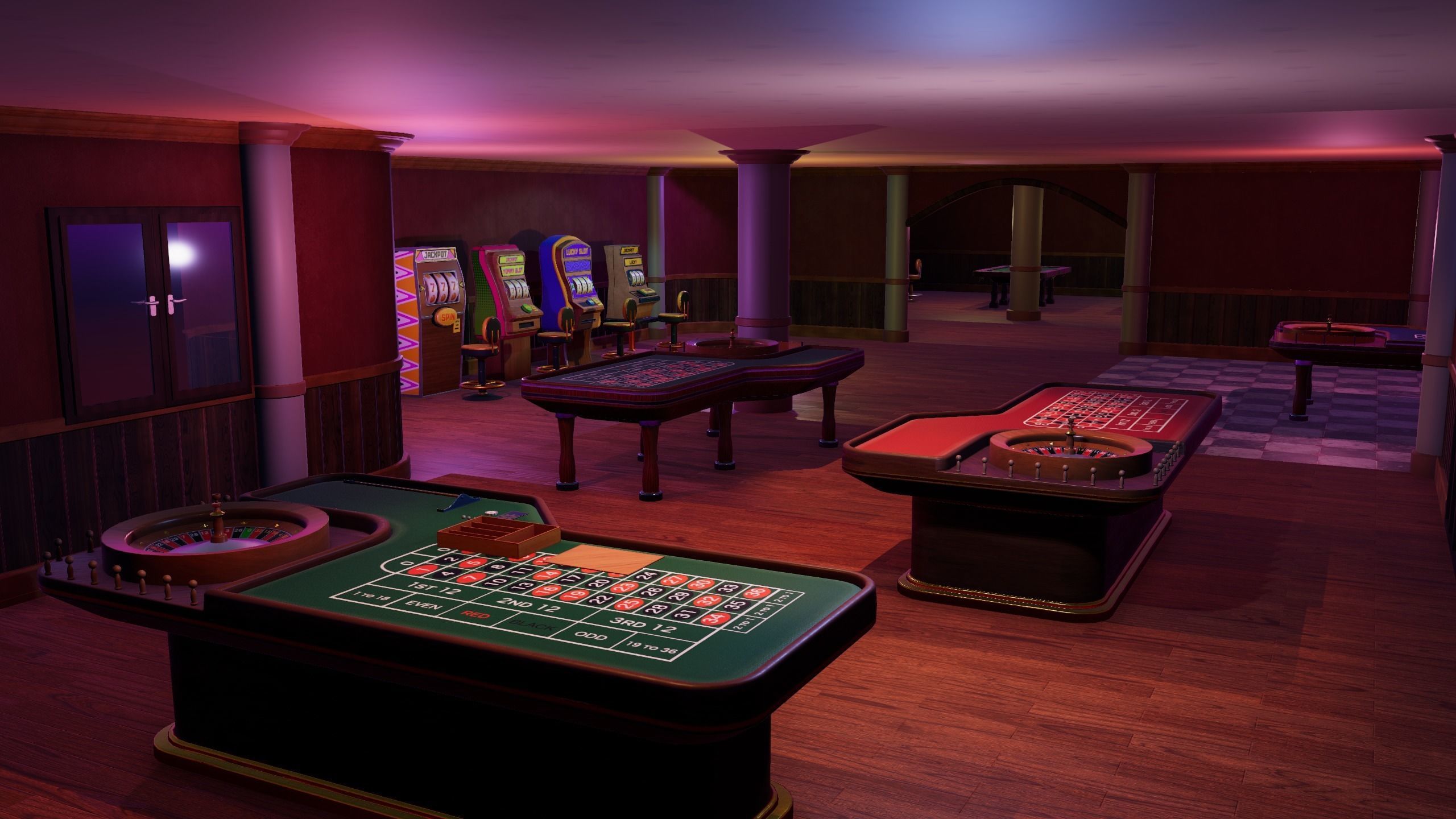 Ultimate Casino Pack Low-poly 3D model_10