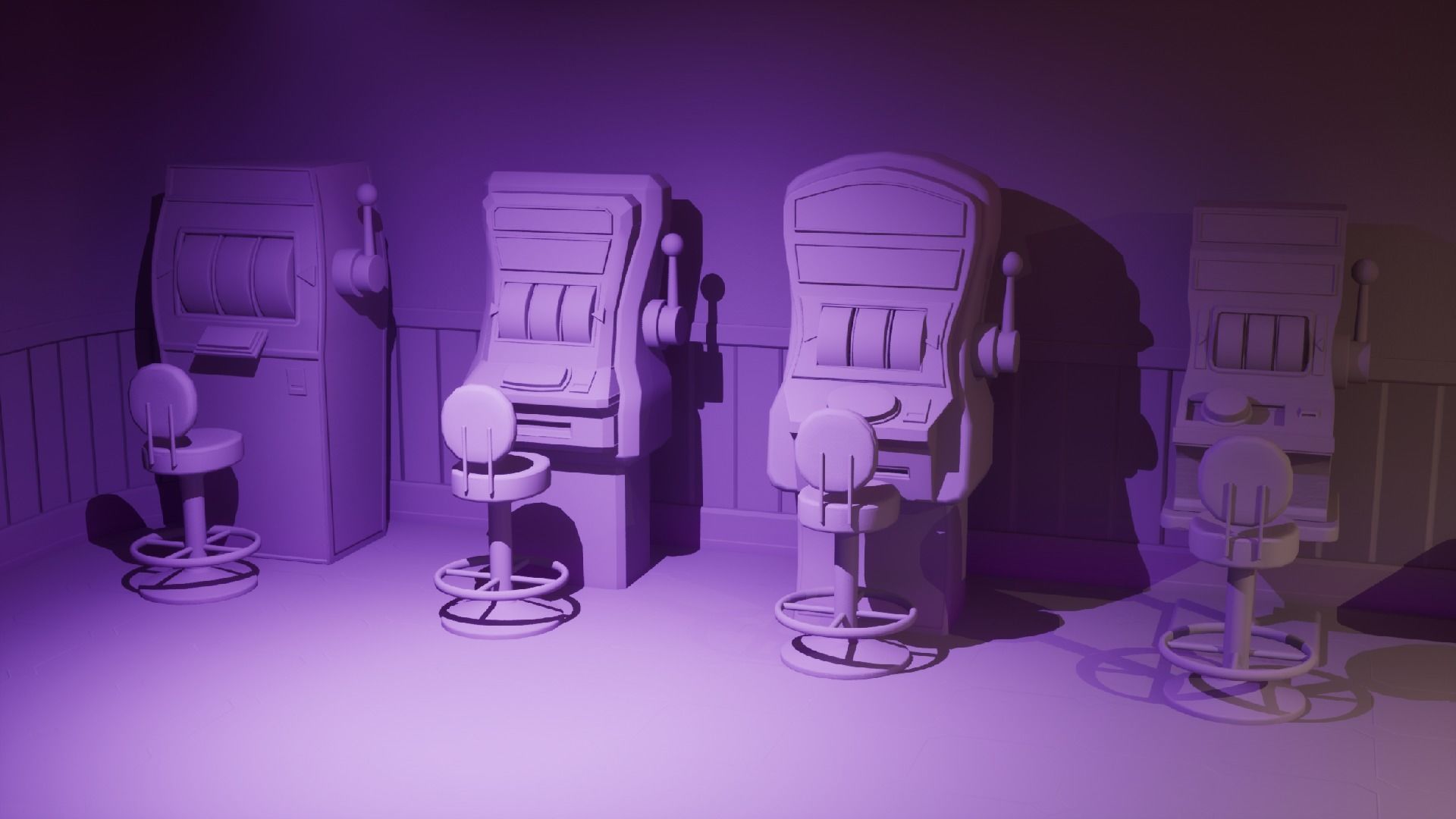 Ultimate Casino Pack Low-poly 3D model_34