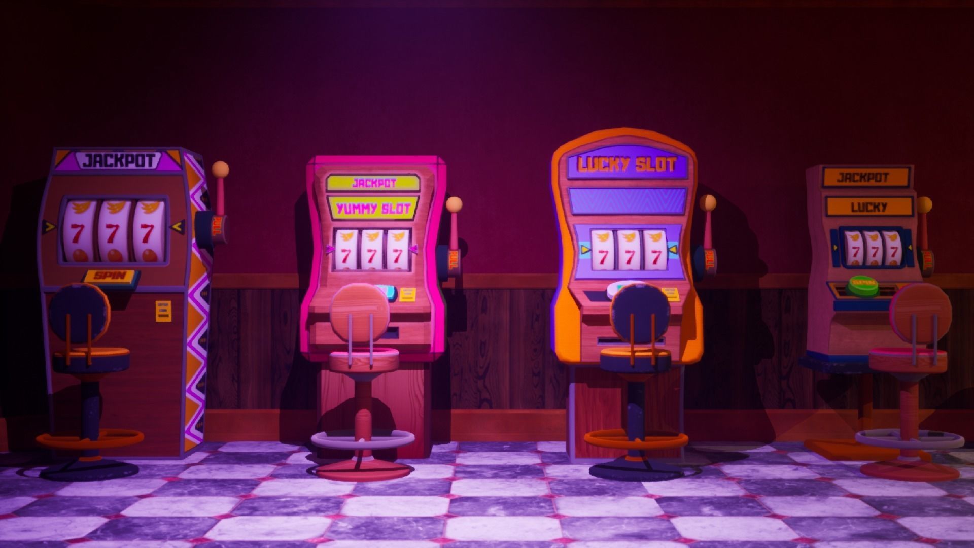 Ultimate Casino Pack Low-poly 3D model_3