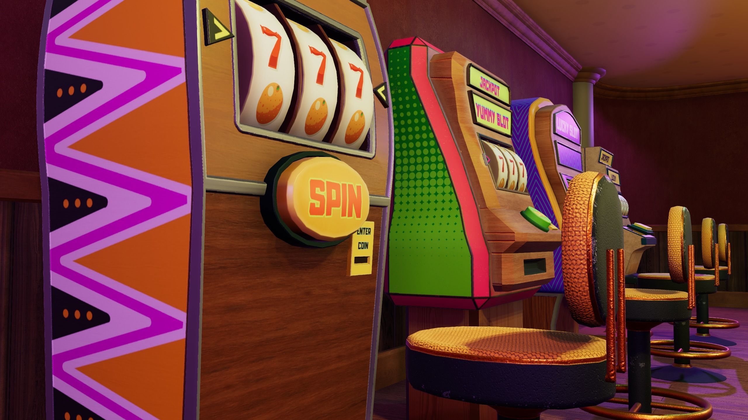 Ultimate Casino Pack Low-poly 3D model_8