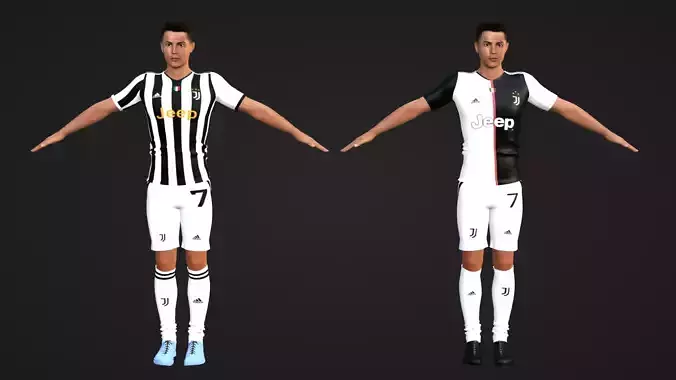 Cristiano Ronaldo - Juventus  - Two Models