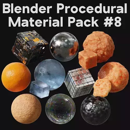 Blender Procedural Material Pack 8 Texture 6