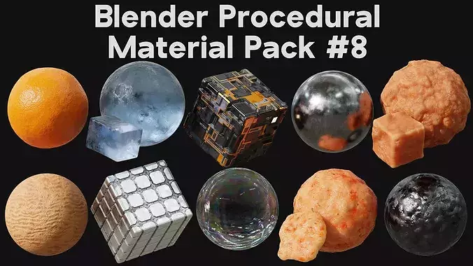 Blender Procedural Material Pack 8 Texture 3