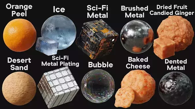 Blender Procedural Material Pack 8 Texture 2