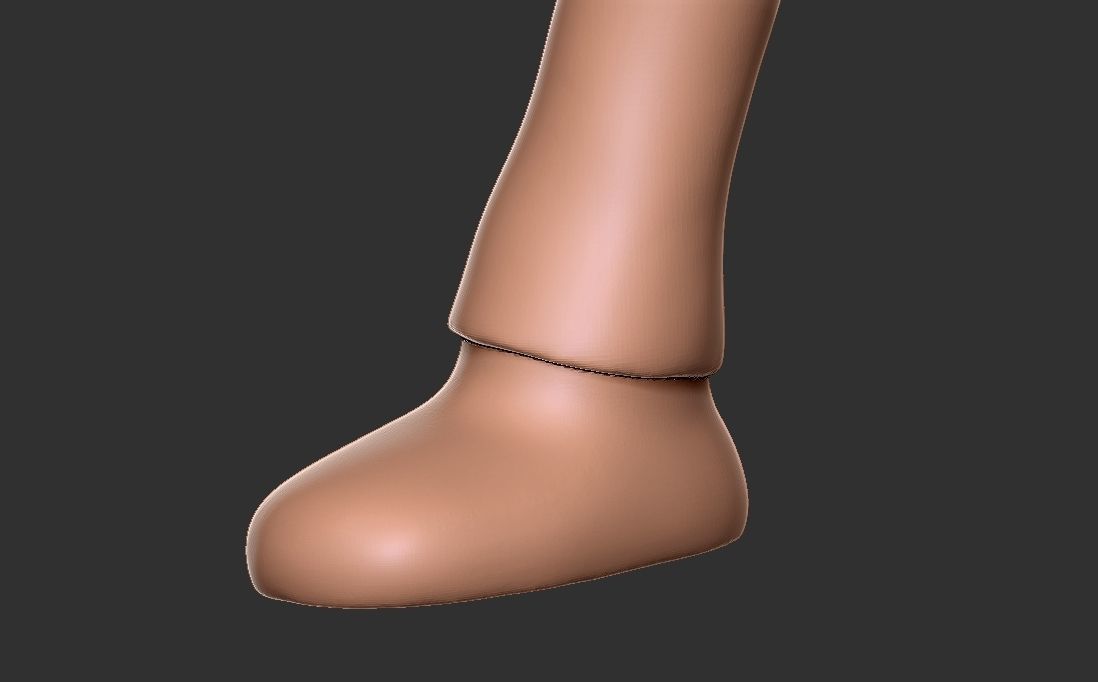 Party Tomato character 3D print model_15