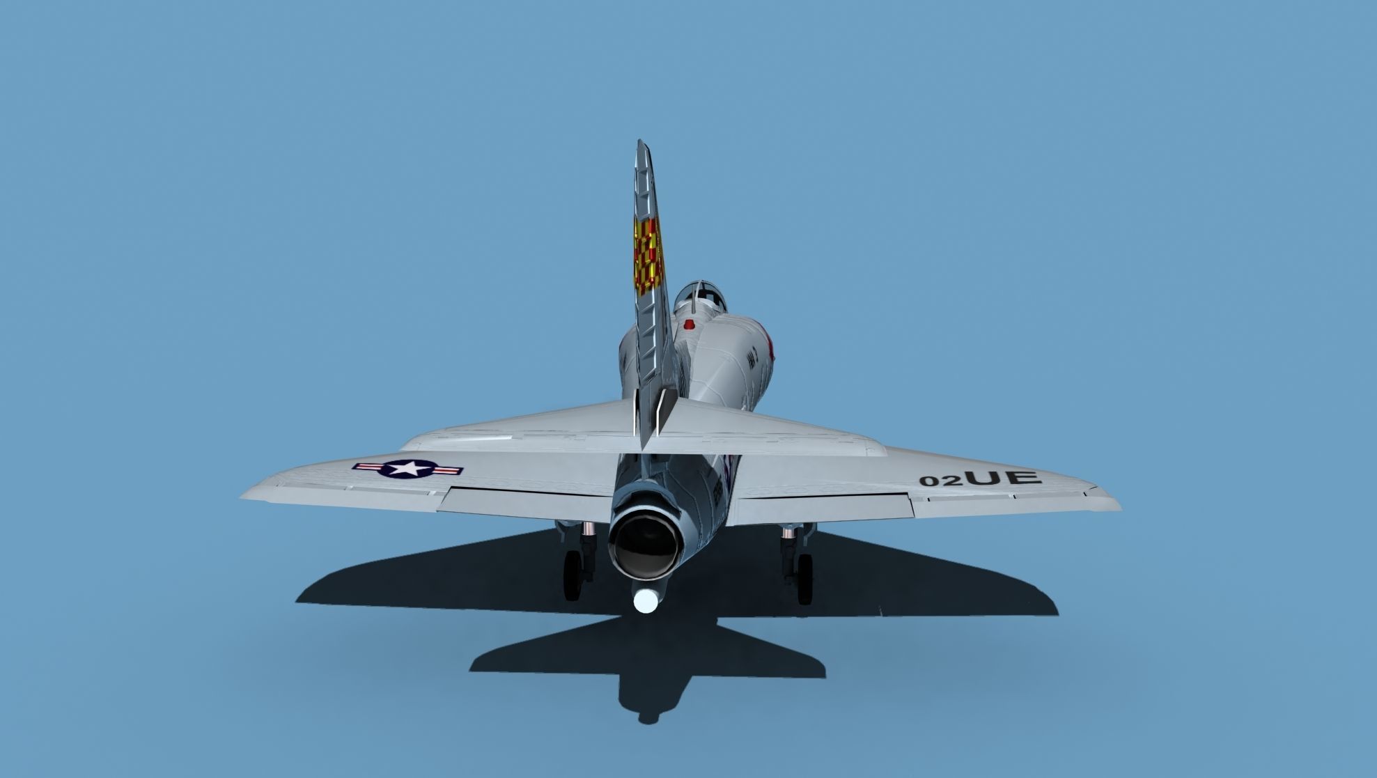 Douglas TA-4D Skyhawk V03 USN 3D model_6