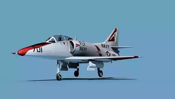 Douglas TA-4D Skyhawk V04 USN