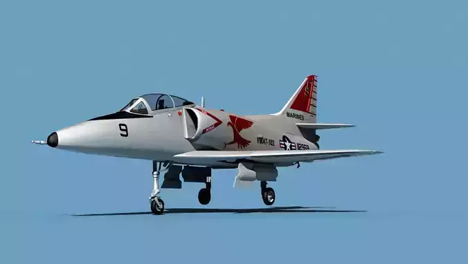 Douglas TA-4D Skyhawk V07 USMC