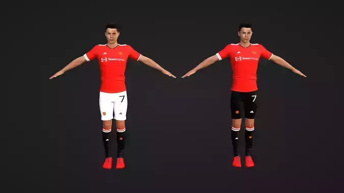 Cristiano Ronaldo - Manchester United - Two Models