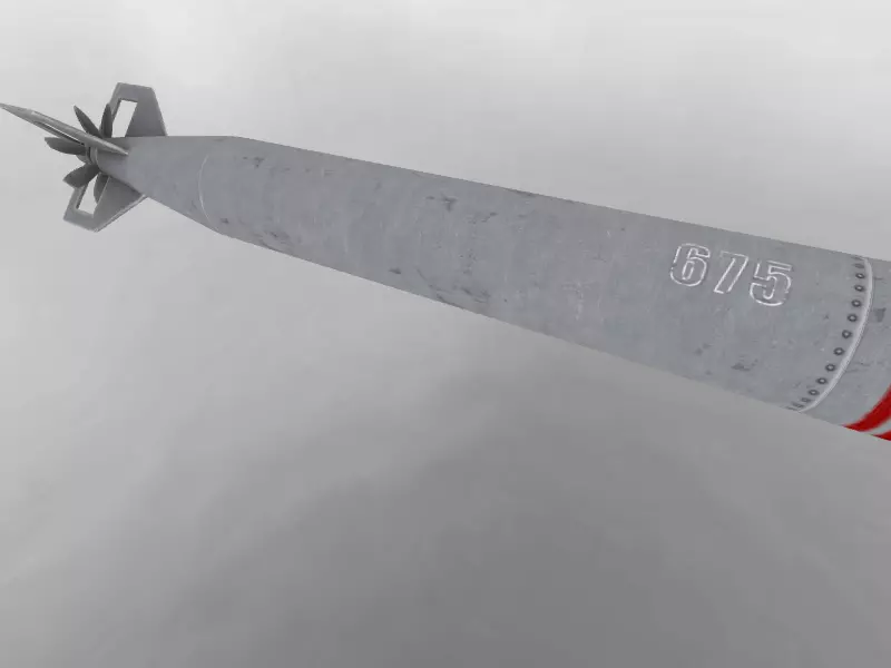 Torpedo Missile 3D model_0